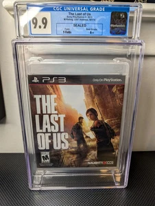 The Last Of Us PlayStation 3 PS3 2013 Sealed Graded CGC 9.9 A++ Seal - Picture 1 of 3