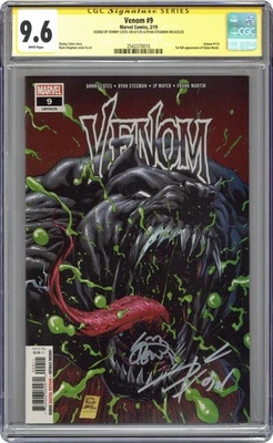 Venom #9A Stegman CGC 9.6 SS Cates/Stegman 2019 2542370010 Foto 1 de 2