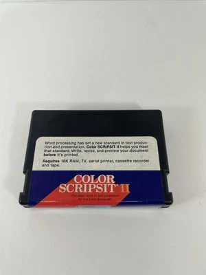Tandy Color Script II Program © 1986, Dale Lear Software - Image 1 of 4