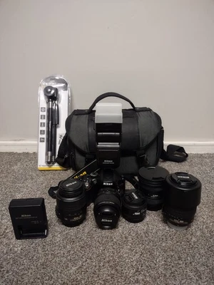 Nikon D5100 Digital SLR Camera with Bundle - Image 1 of 4