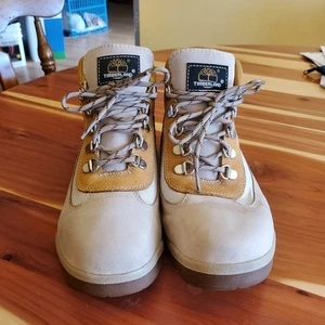 Timberland Niños Jóvenes Talla 6.5 M Cuero Cordones Botines A2JK4 A5598 - Imagen 1 de 8
