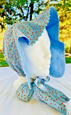 Hecho a mano Pradera Granja Campo Ala Ancha Jardinería Sol Gorro Estilo Vintage Foto 1 de 4