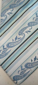St. Patrick Brand Blue Microfiber Neck Tie 4 X 57 Inch - Picture 1 of 9