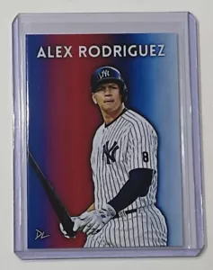 Alex Rodriguez Limited Edition Artist Signed New York Yankees Card 4/10 - Picture 1 of 2