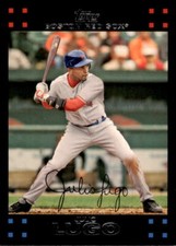 2007 Topps Red Back #11 Julio Lugo Boston Red Sox