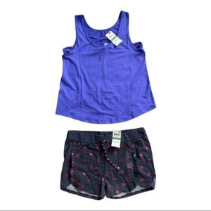 Girls 2 Pc. Tank tops & Star-Print Shorts sets L - Picture 1 of 12