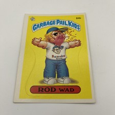 1986 Garbage Pail Kids Series 3 #84b Rod Wad NM