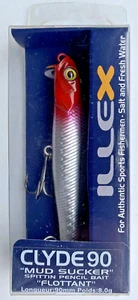 Illex Jackall Clyde Mud Sucker 90 Red Head (SELTEN!) Topwater Lure Bait Wobbler - Bild 1 von 1