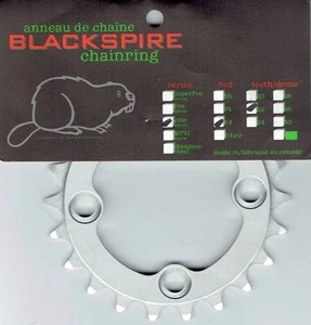 MTB Bicicleta Conducción Plato de repuesto Negro Spire EPIC 64/22 4 PERNO GRIS 22T - Imagen 1 de 1