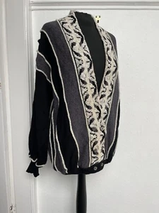 Bill Baber Cardigan 100% Wool Made In Scotland P2P - 22” - Picture 1 of 13