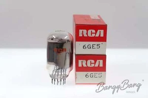 2 Vintage RCA 6GE5 Compactron Beam Power Pentode TV Audio Vacuum Tube Valve- Ban - Picture 1 of 1