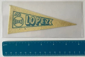 Rare 1930s BF3 Baseball Mini Pennant - Al Lopez Boston Bees - Picture 1 of 2