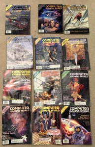 Computer Gaming World magazine - 12 issues 1990-1992 - vintage, 100th issue! - Picture 1 of 13