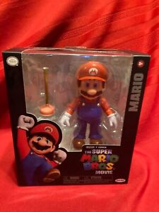 The Super Mario Bros Movie Mario 5 Inch Action Figure New 2023