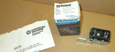 Relé ventilador refrigeración Dodge Dakota Mopar 1985 1986 1987 1988 1989 4419169 Nuevo de Lote Antiguo Foto 1 de 2