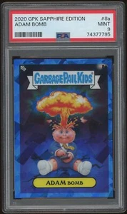 2020 GARBAGE PAIL KIDS SAPPHIRE ADAM BOMB 8A PSA 9 MINT (74377795) - Picture 1 of 1