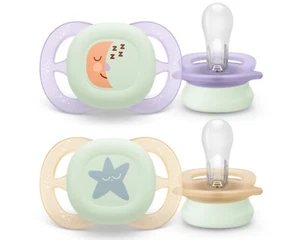 Philips Avent Beruhigungssauger Schnuller ultra night ab dem 1. Tag 0-2 Monate - Bild 1 von 15
