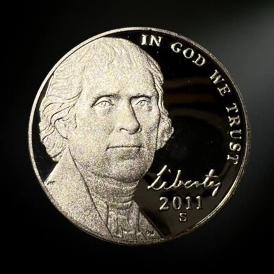 2011 S San Francisco Jefferson Nickel  (BU) Brilliant Uncirculated Proof - Image 1 of 2