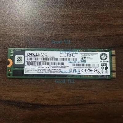 1.92TB SSD MICORN 5300 PRO M.2 2280 TLC DELL EMC SATA 1920GB 512e MTFDDAVIT9TDS - Image 1 of 3