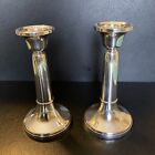 Pair of Sanders and Mackenzie Sterling Silver 1923 Antique Candlesticks