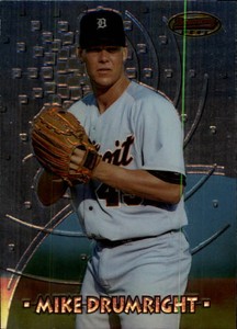 1997 Bowman's Best Baseball Card #166 Mike Drumright RC