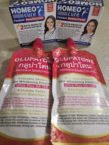 2 Homeo Cure & 2 GLUPATONE - Picture 1 of 9