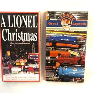 Vintage Lionel Train VHS Kassetten 1995 Lionel Weihnachten Lionel Layouts Teil 2 - Bild 1 von 12