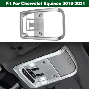 Chrome Front Reading Light Lamp Trim For Chevrolet Equinox 2018 2019 2020 2021 - Picture 1 of 7