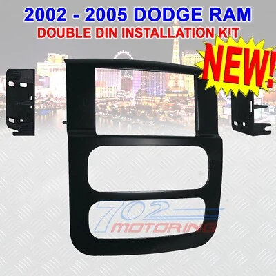 SCOSCHE CR1299DDB DOBLE DIN TABLERO KIT DE INSTALACIÓN PARA SELECT 2002-05 DODGE RAM Foto 1 de 2