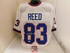 ANDRE REED Signed / Autographed Bills White ProStyle TB Jersey HOF Inscribed JSA