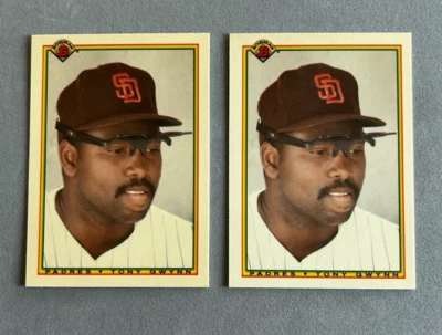 (2) Lote de tarjetas 1990 Bowman Tiffany #217 Tony Gwynn casi nuevo o mejor SD Padres HoF Foto 1 de 2