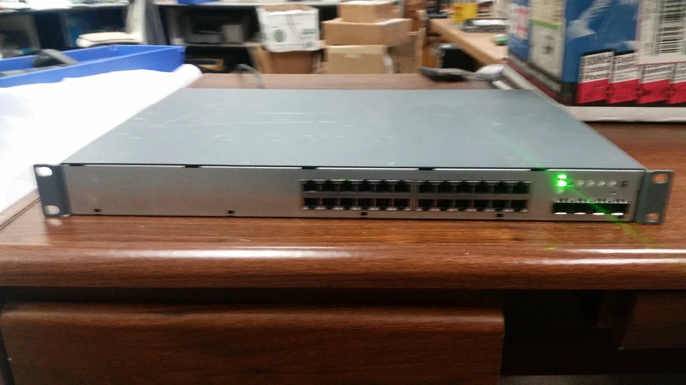 Aruba Mobility Access S1500-24P Network Switch 24 PoE Ethernet Port 4 SFP - Image 1 of 1