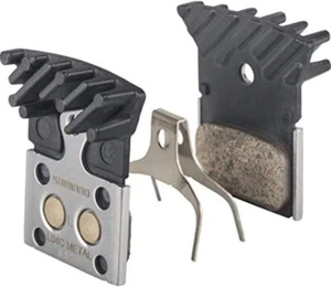 Shimano R805/R505 L04C disc pads, with cooling fins, metal sintered - Picture 1 of 5