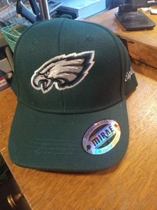 Cappello Philadelphia Eagles Verde Regolabile Nuovo - Foto 1 di 3