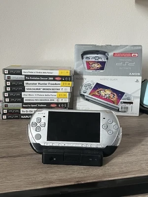 Sony PSP Slim & Lite Mystic Silver In Perfect Conditions - Image 1 of 4