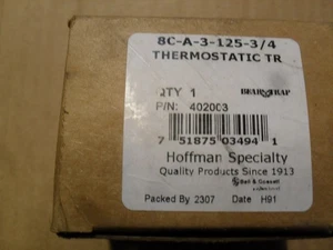 Bell & Gossett 8C-A-3-125-3/4 402003 3/4" Angle Thermostatic Steam Trap - Picture 1 of 2