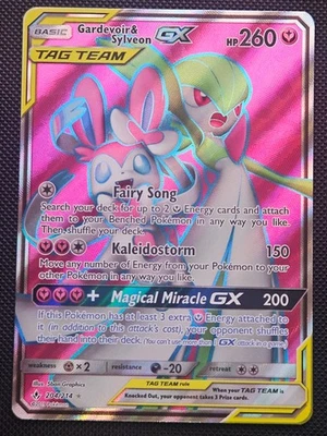 Gardevoir & Sylveon GX (Full Art) 204/214 Sm-Unbroken Bonds Holo NM - Image 1 of 2