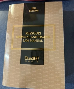 2020 Edition Missouri Criminal And Traffic Law Manual - Bild 1 von 1