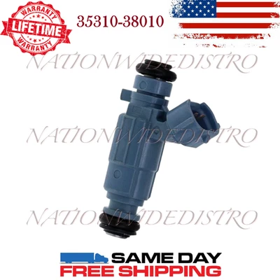 1x OEM Hyundai Fuel Injector for 99-06 Hyundai Santa Sonata Kia Magentis Optima - Image 1 of 4