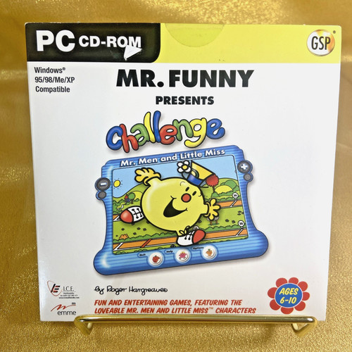 Mr. Funny Mr. Men Little Miss (2002 PC CD-ROM) Roger Hargreaves Games ...