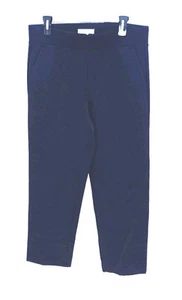 Ann Taylor Loft Hose Gr. L dunkelblau Strick elegant Freizeit Damen Hose 12 NEU - Bild 1 von 2