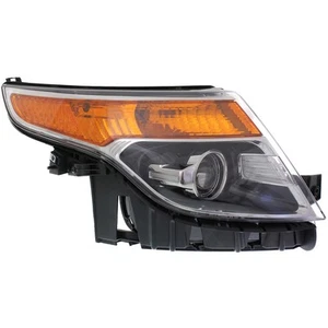 Passenger Side Headlight For Ford Explorer 2011-2015 Halogen w/ Bulb/s Base XLT - Picture 1 of 6