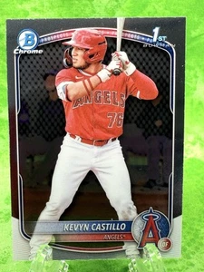 Kevin Castillo - 2025 Bowman Prospect #BCP-82 Los Angeles Angels - 1er Bowman - Imagen 1 de 11