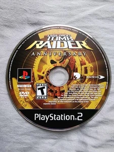 Lara Croft: Tomb Raider Anniversary (Sony PlayStation 2, 2007) SOLO DISCO probado - Imagen 1 de 2