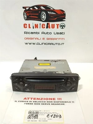 AUTORADIO PER MERCEDES Vito W639 2° Serie A2038202286 646980 (03>14) - Immagine 1 di 4