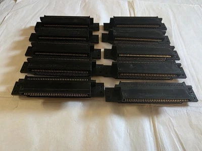 Lot 10 OEM NES 72-Pin Connectors For Repair Read Description  - Image 1 of 3