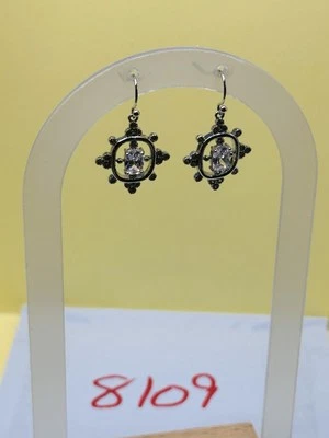 Dangle Earrings Bomb Party Fashion Jewelry Chic RBP Hematite P - Image 1 of 4