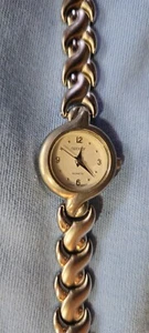 Appear Silver Tone Watch Japan Movement 6 1/4" Max Size New Battery - Picture 1 of 4
