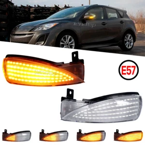 For Mazda 3 BL 6 GH 07-15 Dynamic LED Turn Signal Blinker Side Mirror Light - Bild 1 von 13