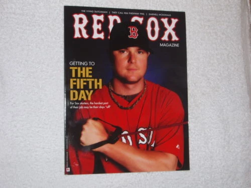 July 2011 Official Fenway Park Boston Red Sox Program Magazine Jon Lester FREESP - Image 1 of 1